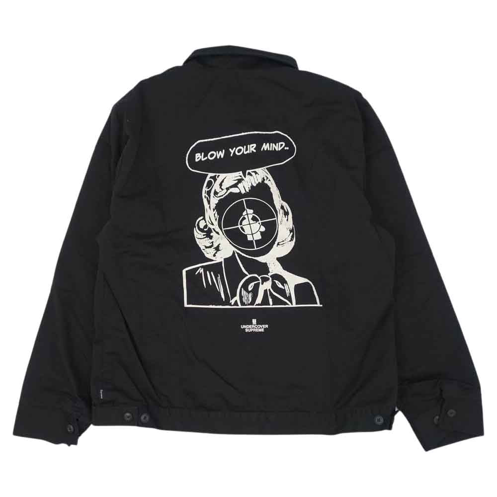 Supreme シュプリーム 18SS SPU4201 × UNDERCOVER PublicEnemy Work Jacket アンダーカバー ワーク ジャケット ブラック系 XL【美品】【中古】
