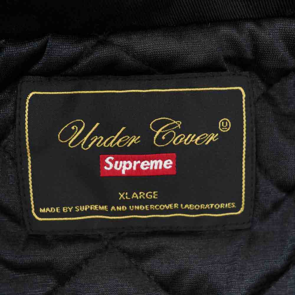 Supreme シュプリーム 18SS SPU4201 × UNDERCOVER PublicEnemy Work Jacket アンダーカバー ワーク ジャケット ブラック系 XL【美品】【中古】