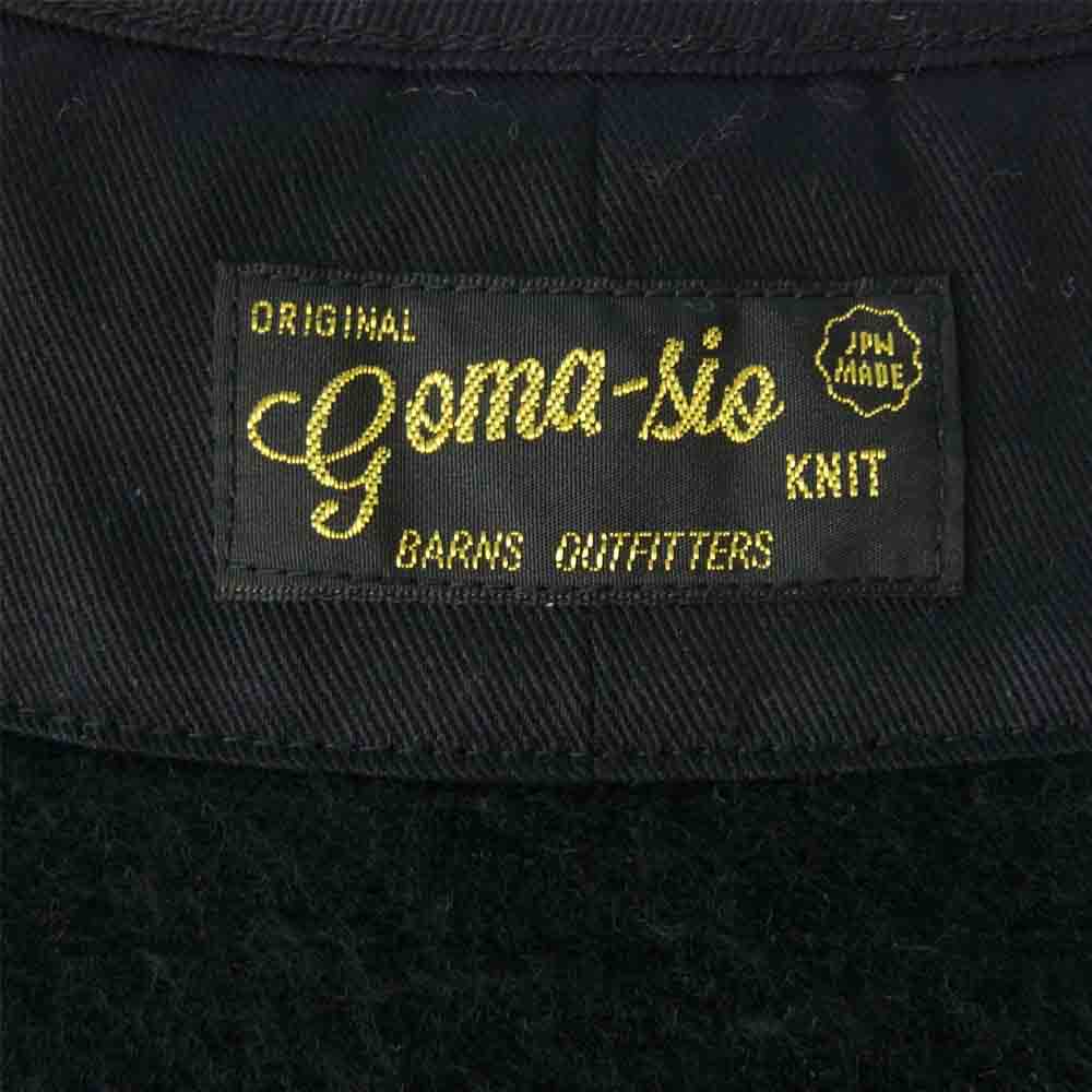 BARNS OUTFITTERS バーンズ ビーチ クロス ベスト ごま塩 ベスト ブラック系 1【中古】