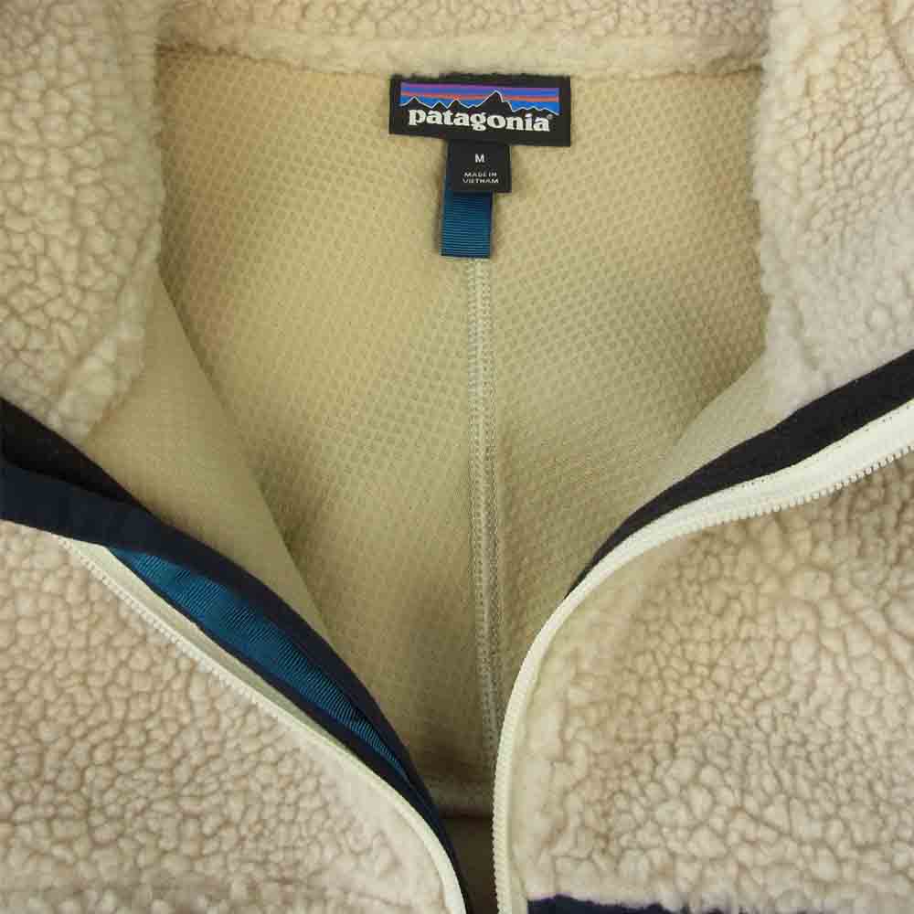 patagonia パタゴニア 20AW 23056 Classic Retro-X Jacket クラシック レトロ X ジャケット フリース ベージュ系 M【中古】