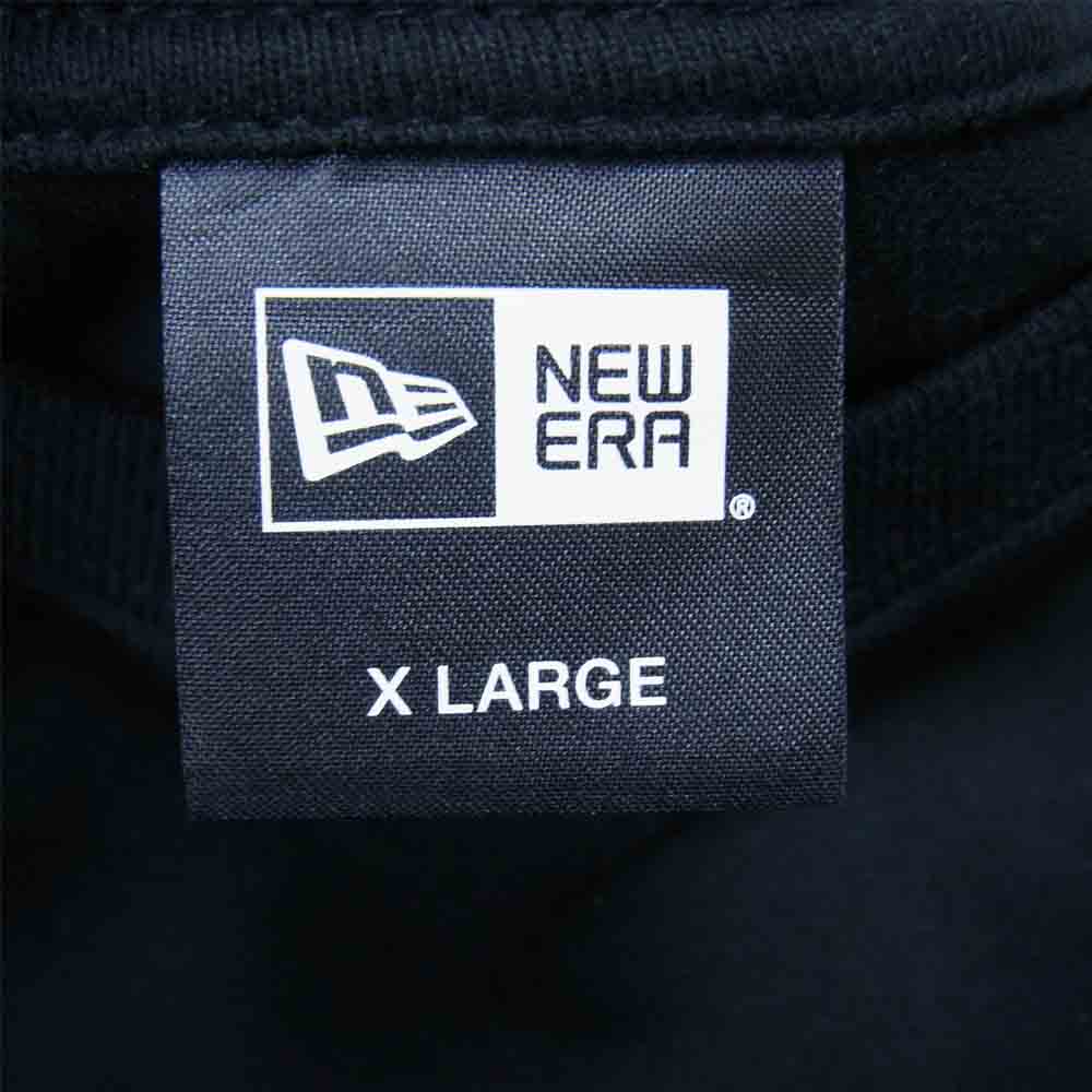 Yohji Yamamoto ヨウジヤマモト POUR HOMME プールオム NEWERA HC-T99-079 19AW SIGN LOGO TEE サイン ロゴ 長袖 Tシャツ ブラック系 5【中古】