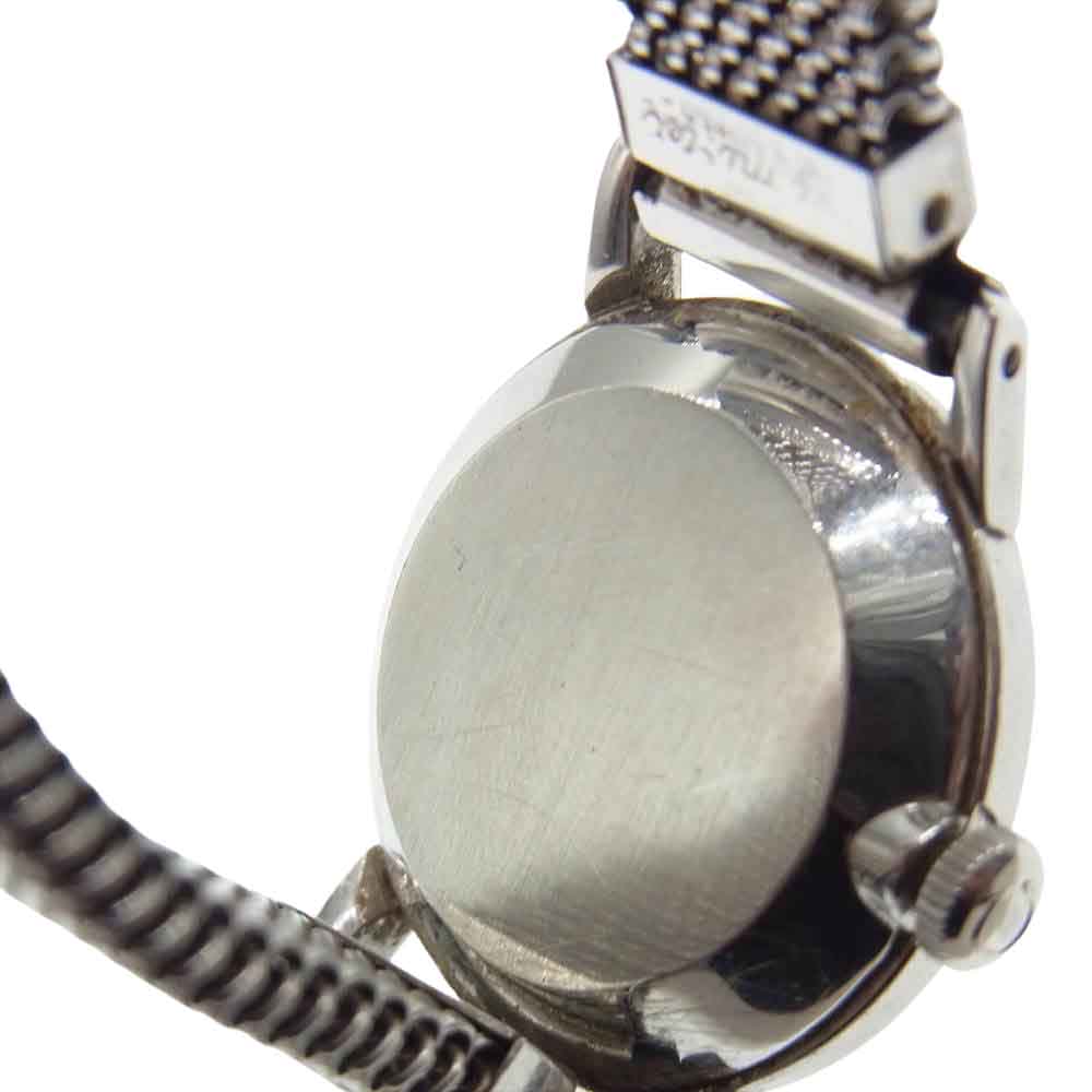 OMEGA オメガ 512850 手巻き 2針 シルバーダイヤル フレックス バンド 腕時計 シルバー系【中古】