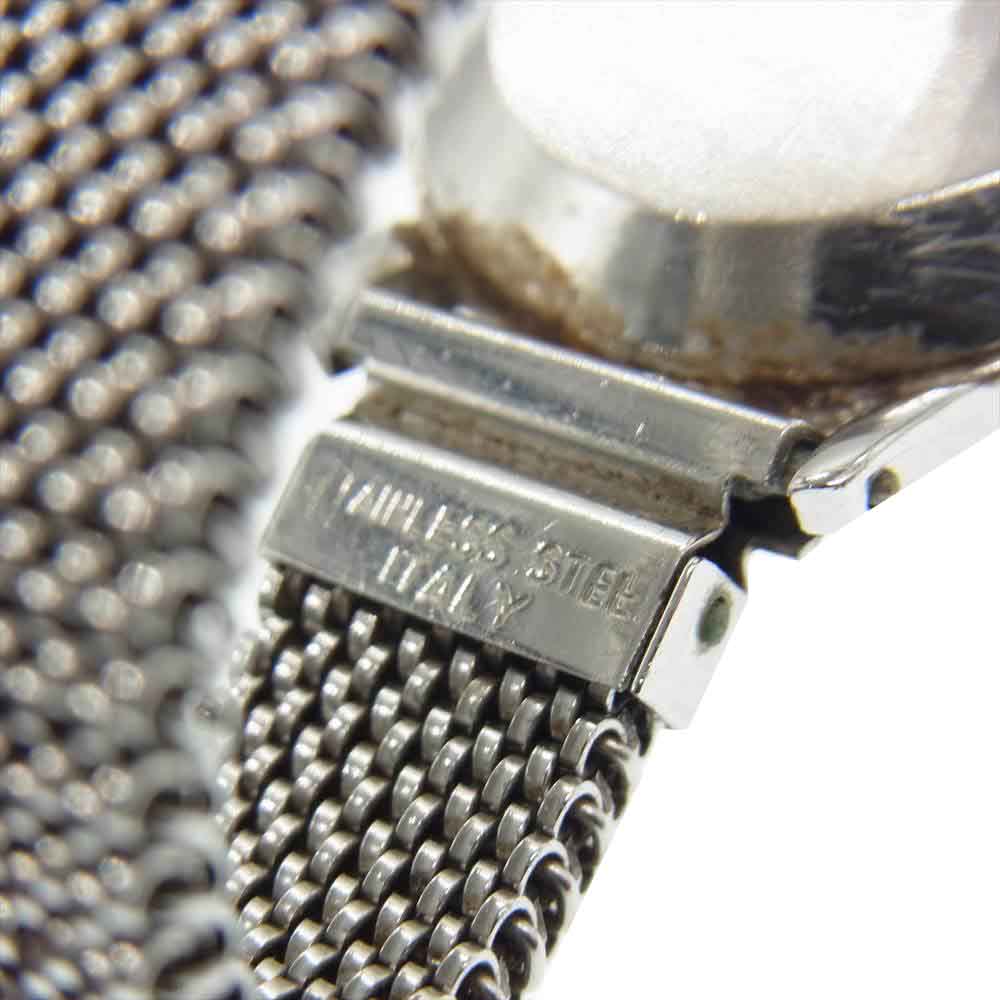 OMEGA オメガ 512850 手巻き 2針 シルバーダイヤル フレックス バンド 腕時計 シルバー系【中古】