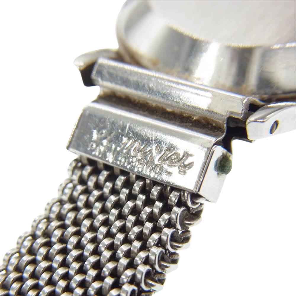 OMEGA オメガ 512850 手巻き 2針 シルバーダイヤル フレックス バンド 腕時計 シルバー系【中古】