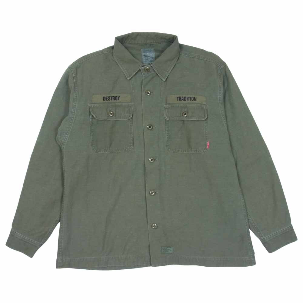 WTAPS ダブルタップス 16AW TSDT-SHM05 BUDS LS FATIGUE SHIRT JACKET ファティーグ シャツ ジャケット カーキ系 表記無し【中古】