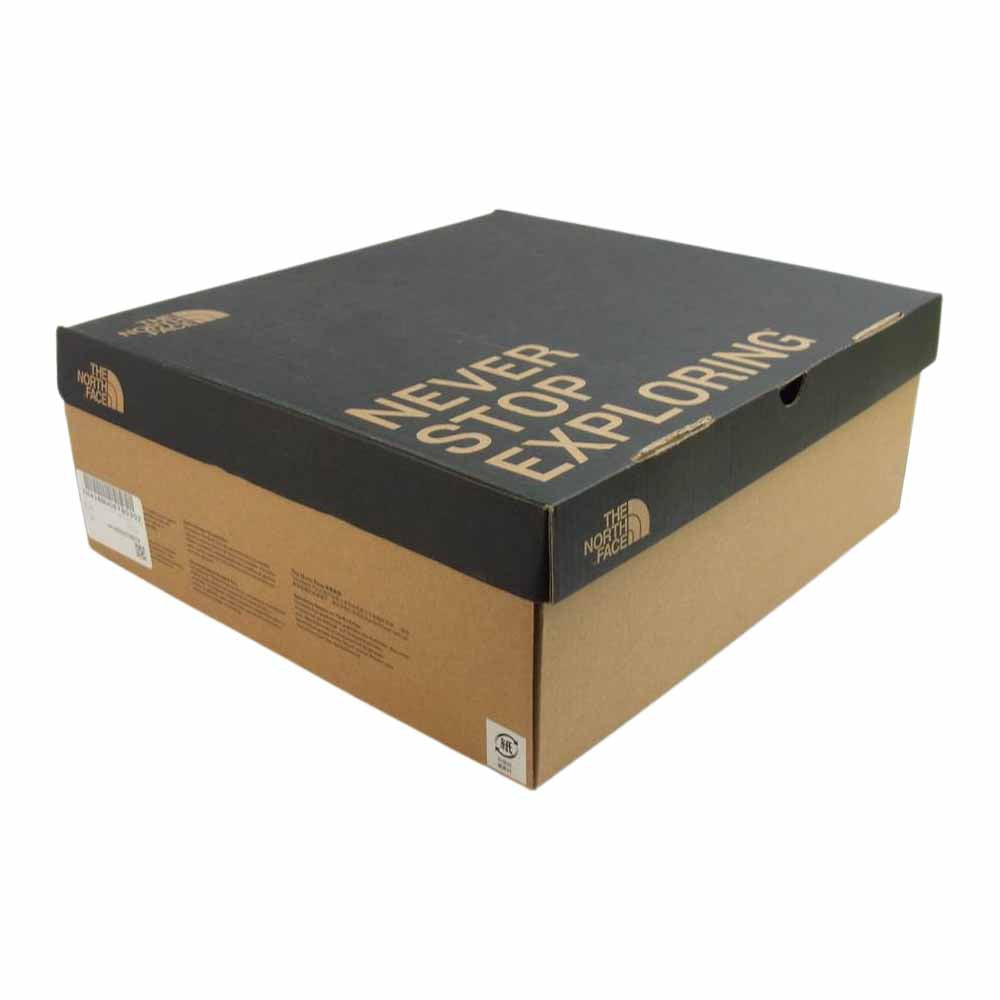 THE NORTH FACE ノースフェイス NF52076 Nuptse Bootie WP Logo Short ヌプシ ブーティ ウォータープルーフ ロゴ ショート ライトブラウン系 27cm【中古】
