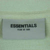 FEAR OF GOD フィアオブゴッド 20AW ESSENTIALS Half Zip Pullover エッセンシャルズ ハーフジップ プルオーバー スウェット グレイッシュライトグリーン系 XL【中古】