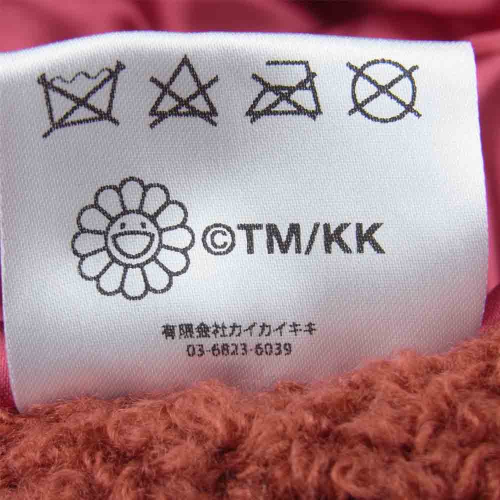 トナリノジンガロ 村上隆 ムラカミタカシ パイル バケット ハット 帽子 ブラウン系 XL【中古】