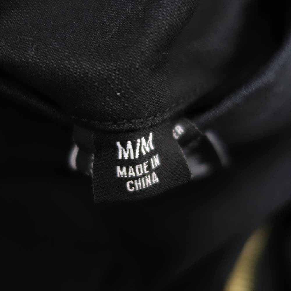 VETEMENTS ヴェトモン 18SS MSS18JA46 ALPHA アルファ Reversible Oversized Bomber Jacket オーバーサイズ リバーシブル ボンバー ジャケット ブラック系【中古】