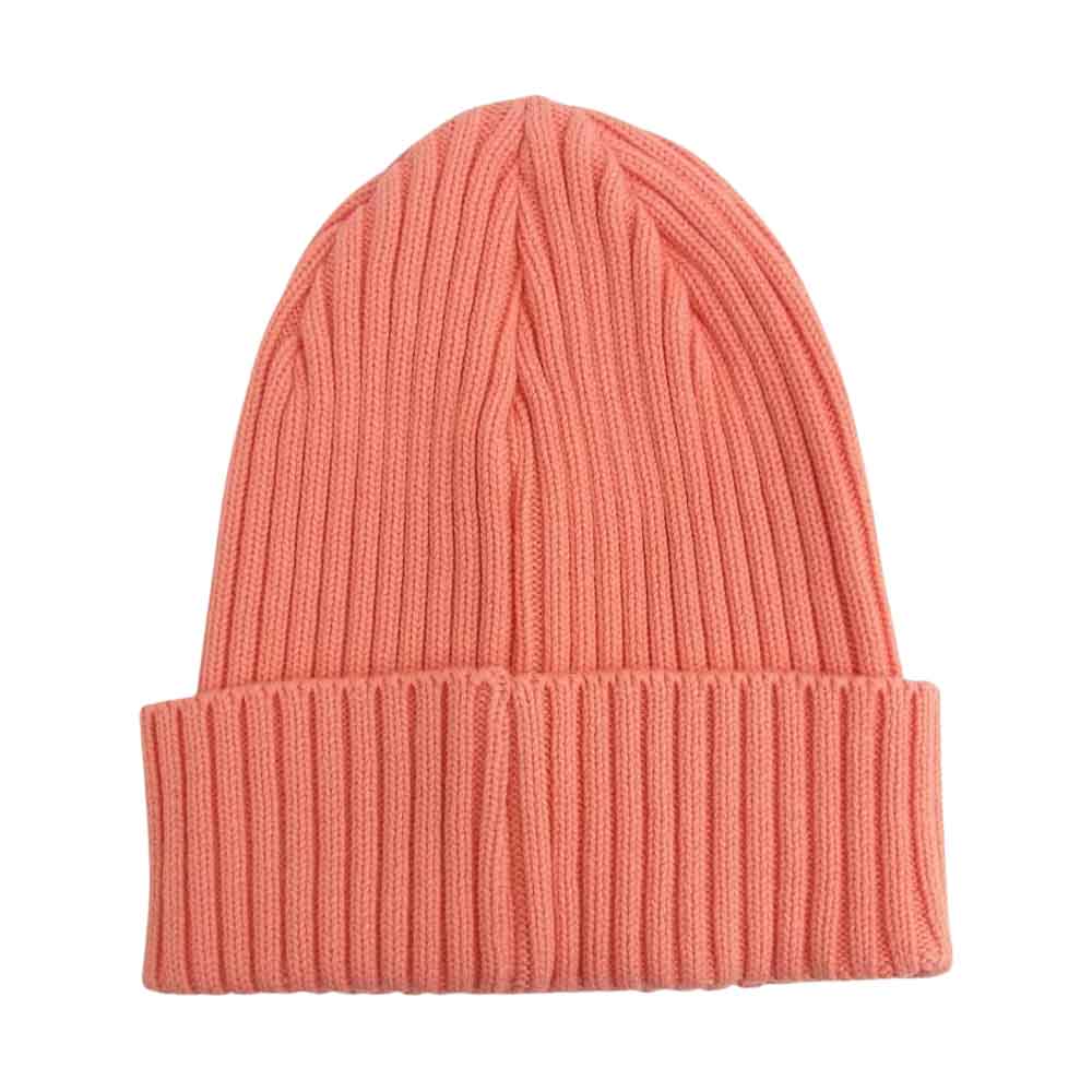 Supreme シュプリーム 21SS Overdyed Beanie オーバーダイド ビーニー コーラルピンク【美品】【中古】