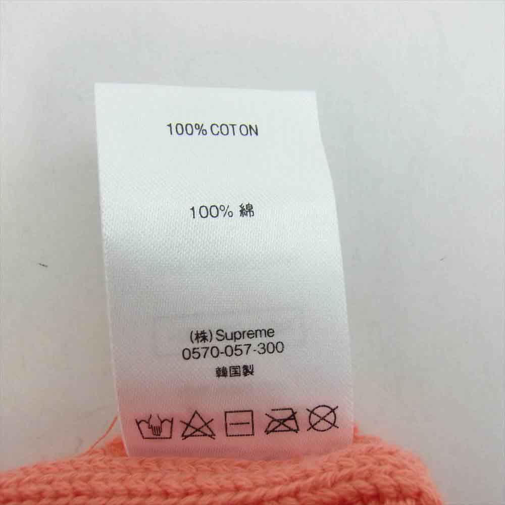 Supreme シュプリーム 21SS Overdyed Beanie オーバーダイド ビーニー コーラルピンク【美品】【中古】