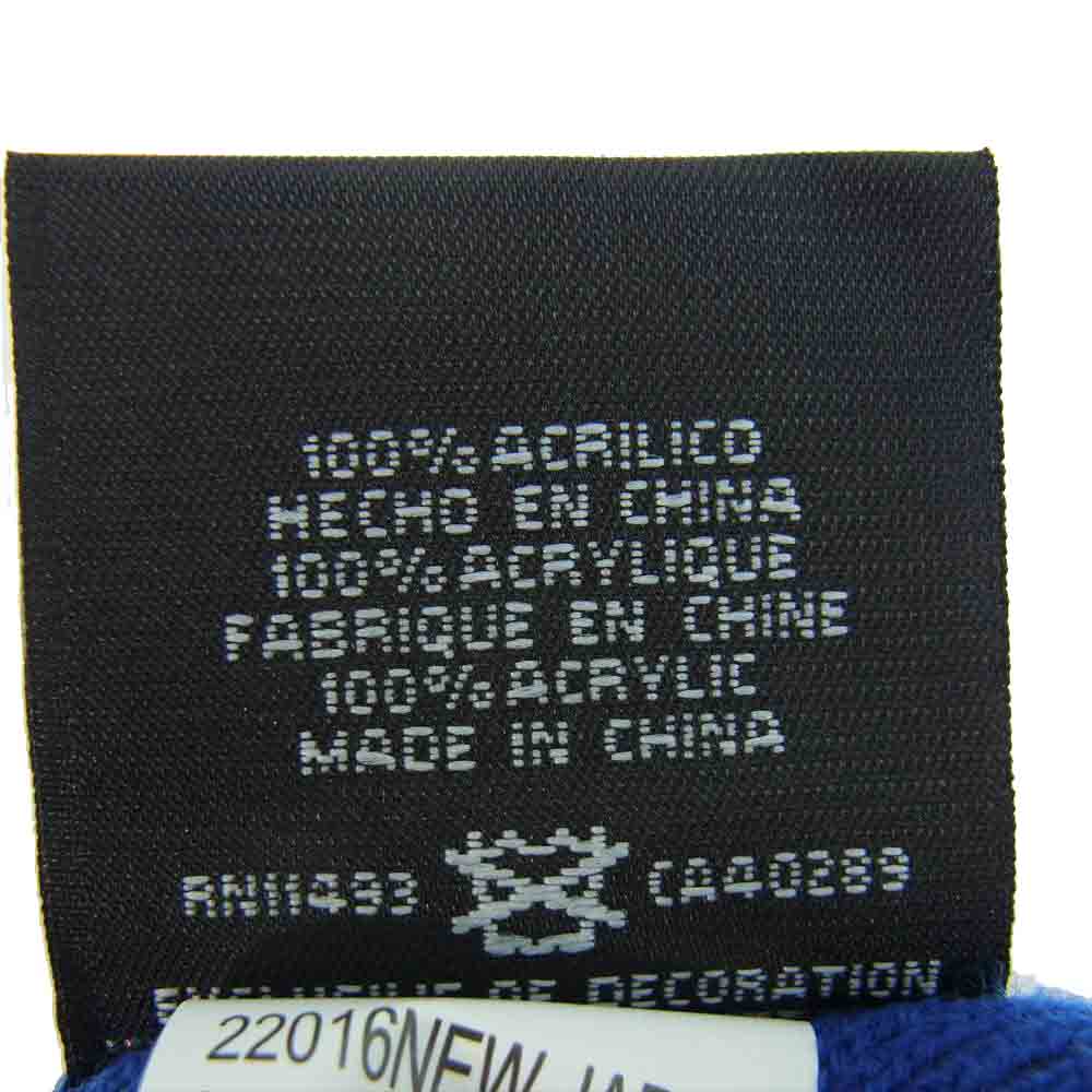 Supreme シュプリーム 19AW Championship beanie チャンピオンシップ ビーニー ブルー系【新古品】【未使用】【中古】