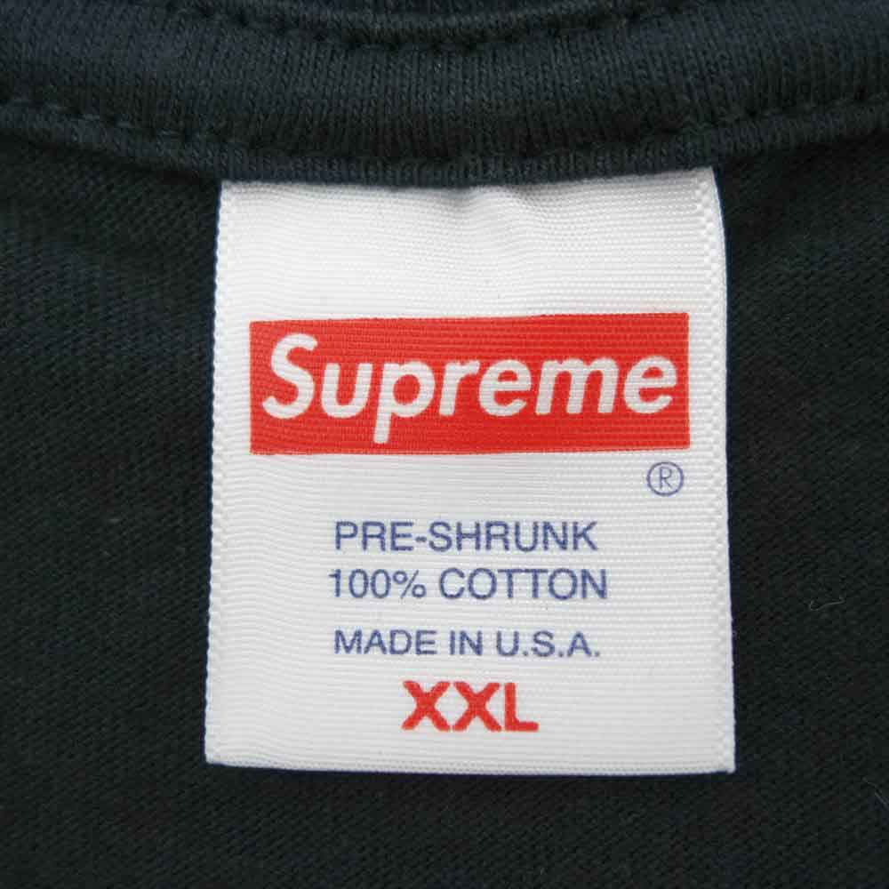 Supreme シュプリーム 21AW Stack Tee スタック Tシャツ 半袖 ブラック系 XXL【新古品】【未使用】【中古】