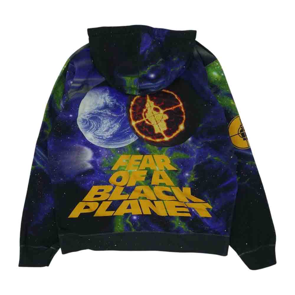 Supreme シュプリーム 18SS SPU4801 × UNDERCOVER Public Enemy Hooded Sweat shirt パブリック エネミー プルオーバー マルチカラー系 XL【美品】【中古】
