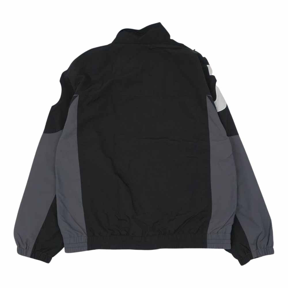 Supreme シュプリーム 19AW Shoulder Logo Track Jacket ショルダー ロゴ トラック ジャケット ブラック系 グレー系 XL【中古】