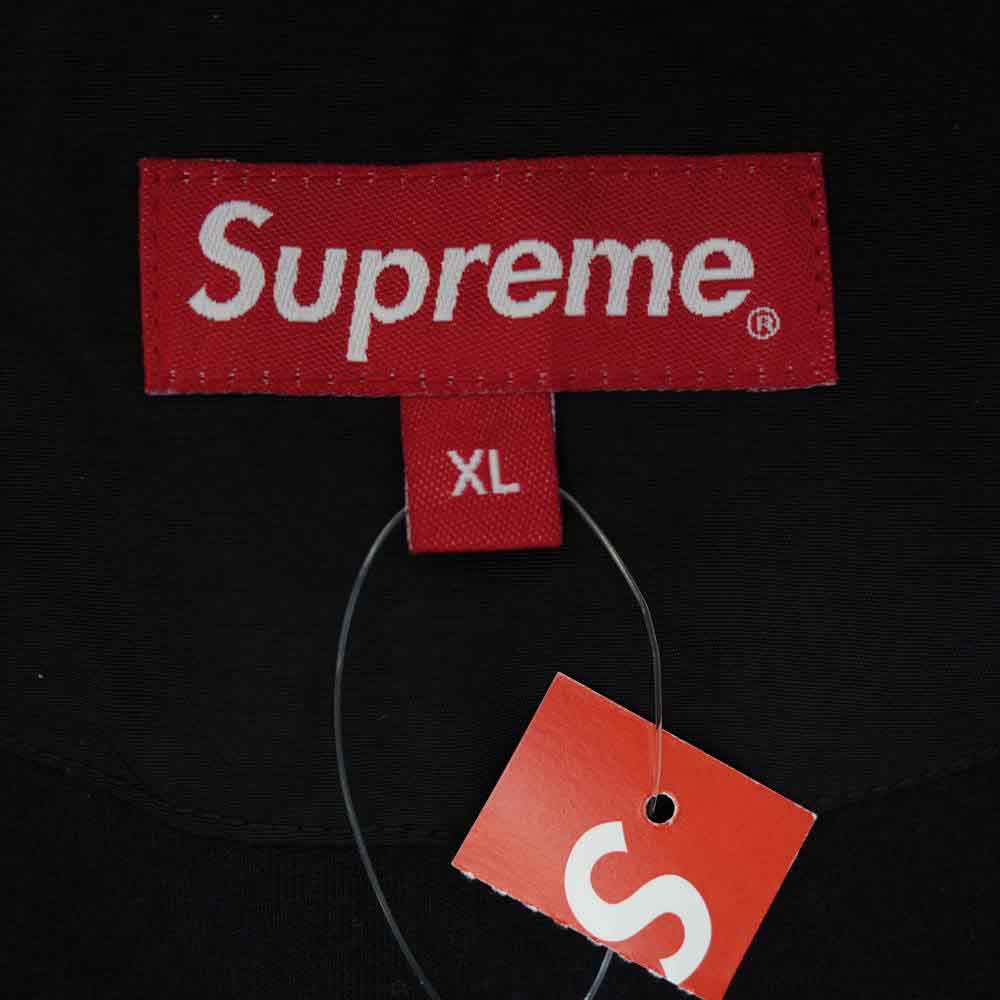 Supreme シュプリーム 19AW Shoulder Logo Track Jacket ショルダー ロゴ トラック ジャケット ブラック系 グレー系 XL【中古】
