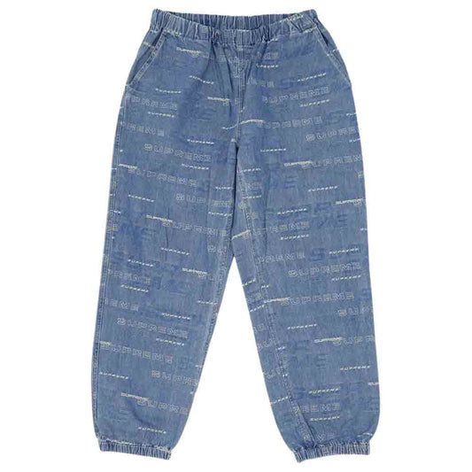 Supreme シュプリーム 19AW Dimensions Logo Denim Skate Pant ディメンションズ ロゴ デニム スケートパンツ インディゴブルー系 M【中古】