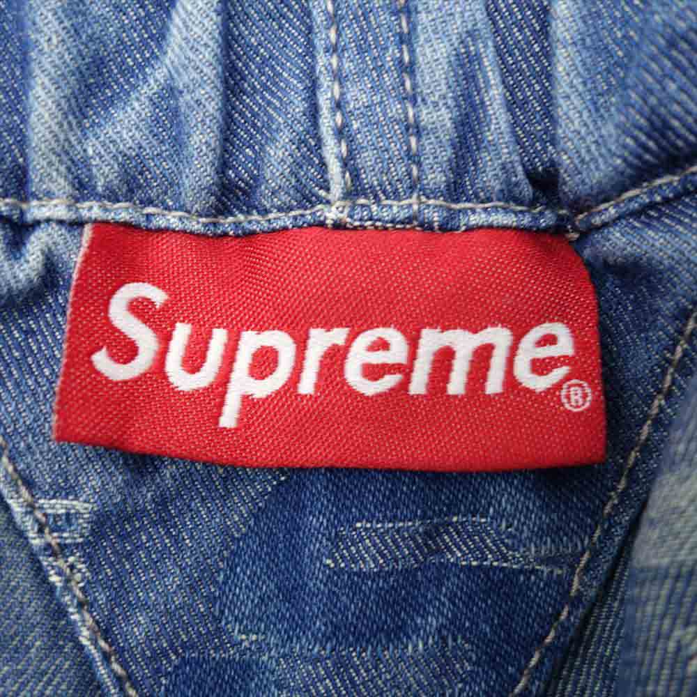 Supreme シュプリーム 19AW Dimensions Logo Denim Skate Pant ディメンションズ ロゴ デニム スケートパンツ インディゴブルー系 M【中古】