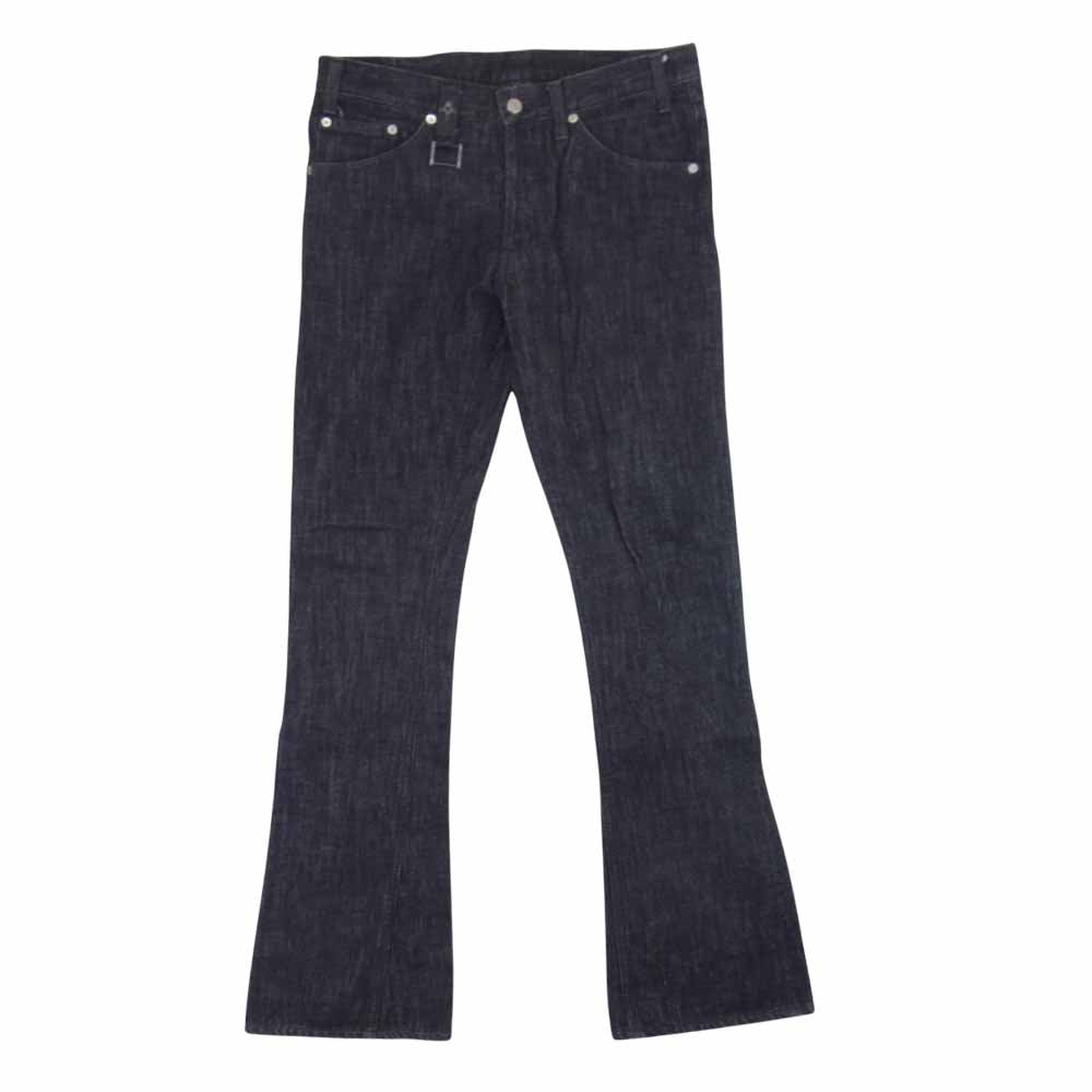 BACKBONE バックボーン BB07FW-DP03 ブーツカット デニム ブラック ブラック系 32【中古】