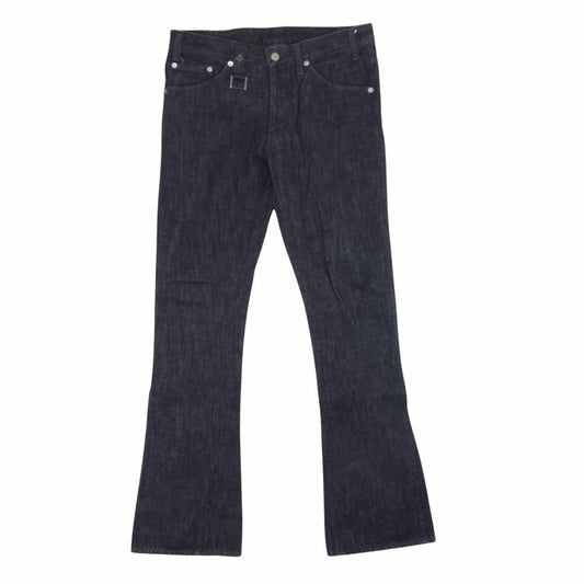 BACKBONE バックボーン BB07FW-DP03 ブーツカット デニム ブラック ブラック系 32【中古】