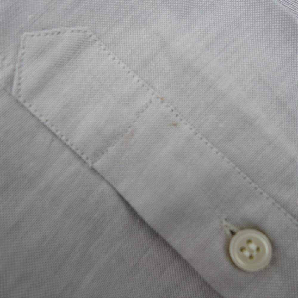 BACKBONE バックボーン BB13SS-S100ZH バックロゴ オックスフォード ボタンダウン シャツ グレー系 S【中古】