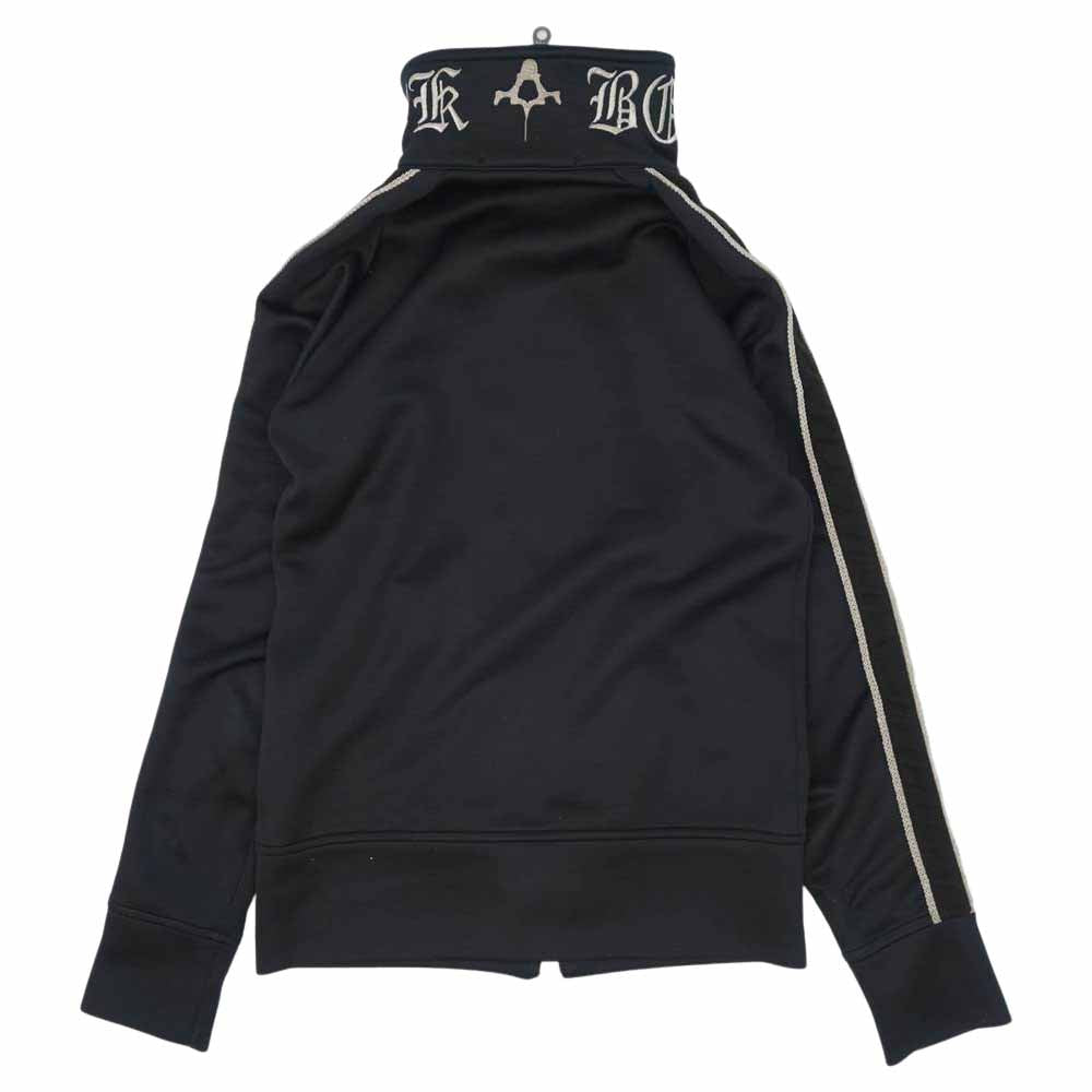 BACKBONE バックボーン BC09SS-JB01 THE CLASSIC JERSEY ボーン刺繍 ジャージ トップ トラックジャケット ブラック系 S【中古】