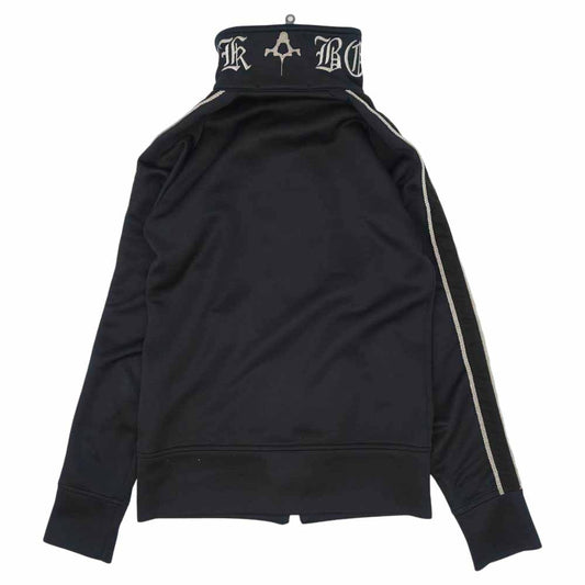 BACKBONE バックボーン BC09SS-JB01 THE CLASSIC JERSEY ボーン刺繍 ジャージ トップ トラックジャケット ブラック系 S【中古】