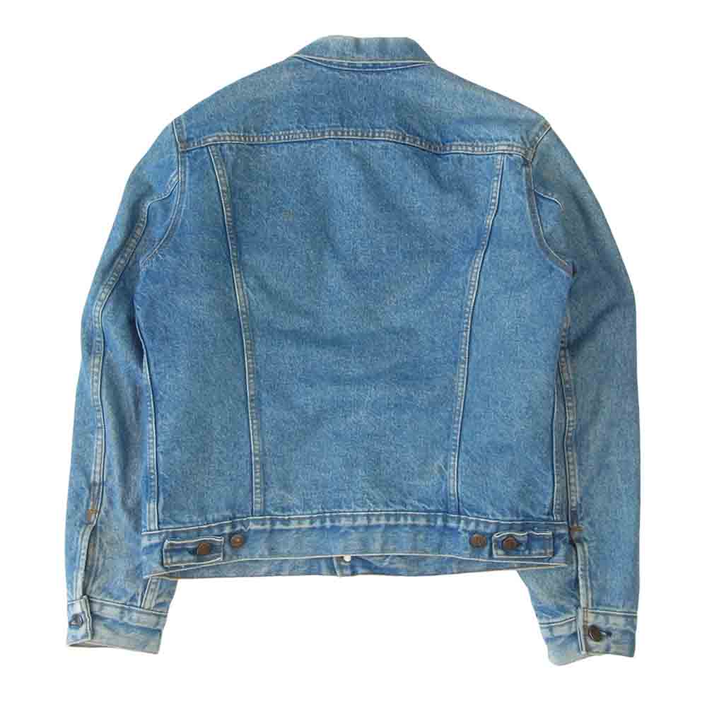 Levi's リーバイス 70506 ボタン裏彫刻527 ブランケット デニム ジャケット インディゴブルー系 42【中古】