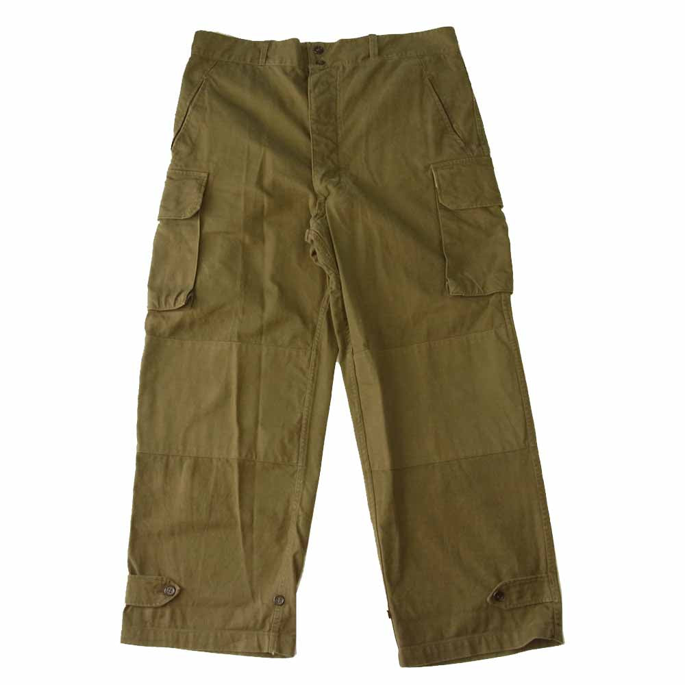 フランス軍 M-47 ツイル カーゴパンツ  カーキ系 27【中古】