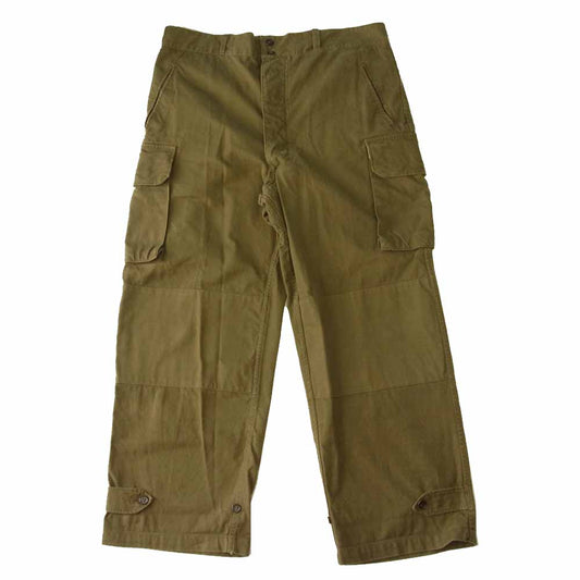 フランス軍 M-47 ツイル カーゴパンツ  カーキ系 27【中古】