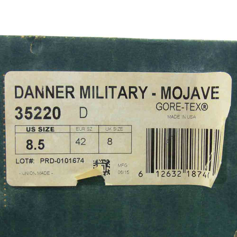Danner ダナー 35220 MILITARY MOJAVE ミリタリー モハベ カーキ系 42【中古】