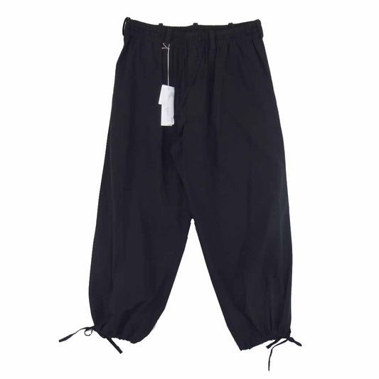 Yohji Yamamoto ヨウジヤマモト S'YTE 20SS US-P64-900 Soltex Packable Traveler Balloon Pants トラベラー バルーン パンツ ブラック系 3【新古品】【未使用】【中古】