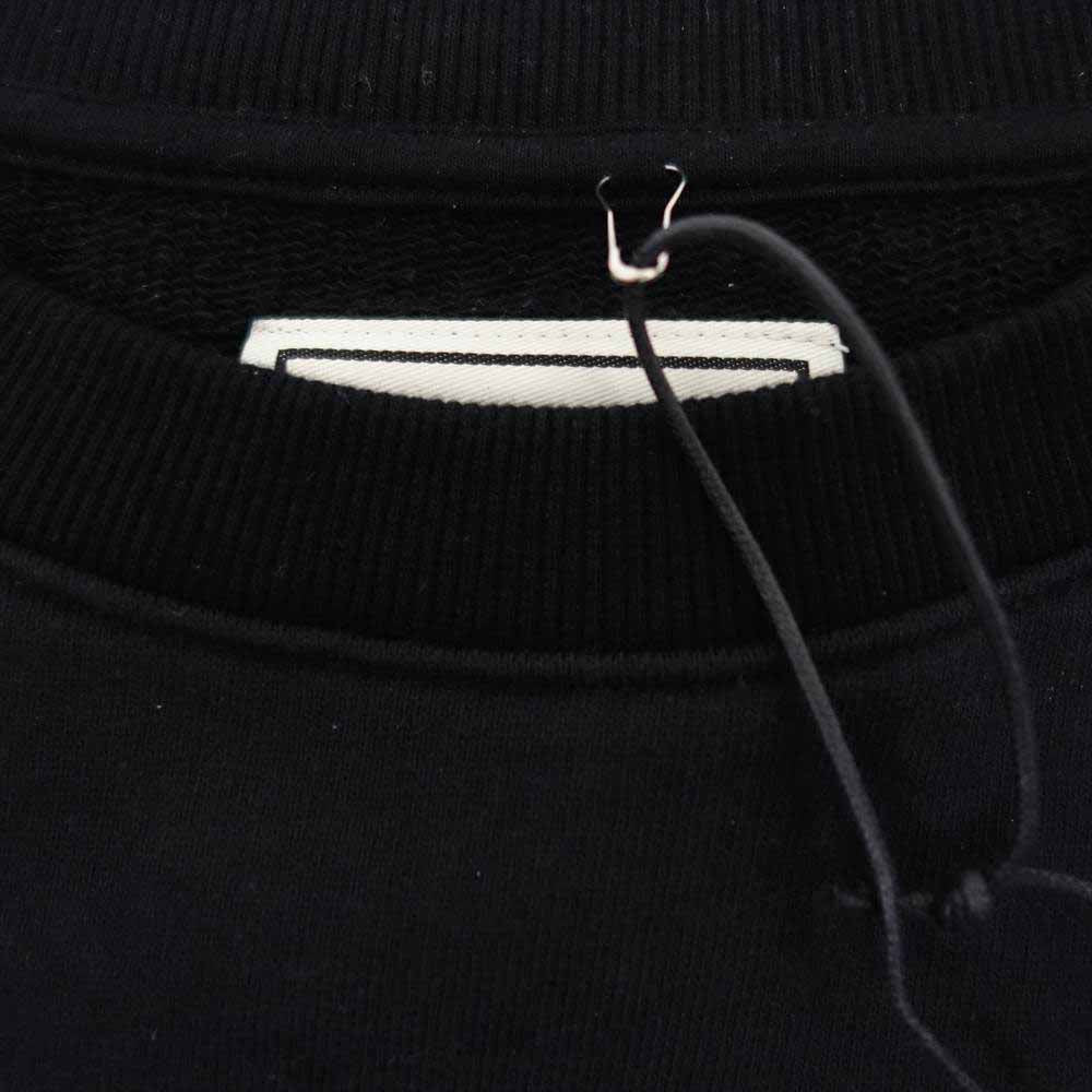 メゾンミハラヤスヒロ A07P0713 MmY printed pullover MMY ロゴ トレーナー ブラック系 50【新古品】【未使用】【中古】
