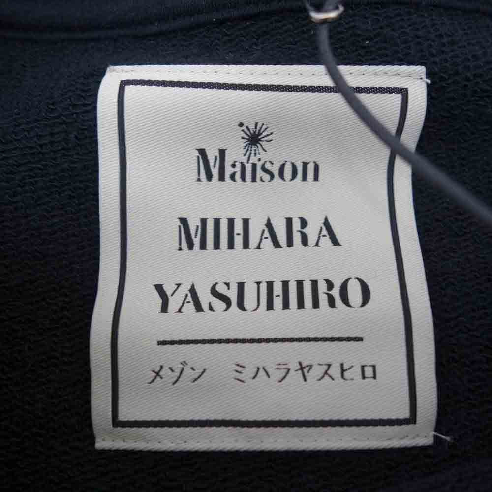 メゾンミハラヤスヒロ A07P0713 MmY printed pullover MMY ロゴ トレーナー ブラック系 50【新古品】【未使用】【中古】