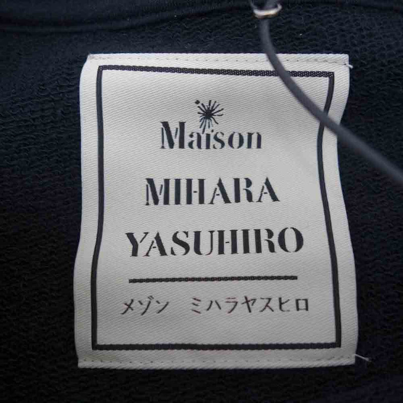 メゾンミハラヤスヒロ A07P0713 MmY printed pullover MMY ロゴ
