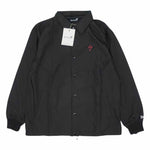 Yohji Yamamoto ヨウジヤマモト GroundY 21AW GM-J05-922 NEW ERA Collection Coach Jacket ニューエラ コーチジャケット ブラック系 XL【新古品】【未使用】【中古】