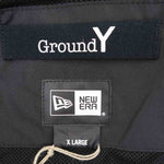 Yohji Yamamoto ヨウジヤマモト GroundY 21AW GM-J05-922 NEW ERA Collection Coach Jacket ニューエラ コーチジャケット ブラック系 XL【新古品】【未使用】【中古】