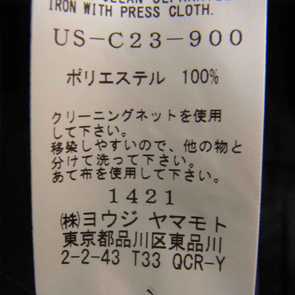 Yohji Yamamoto ヨウジヤマモト S'YTE 21AW US-C23-900 Solotex Packable Traveler Detachable Mods Coat パッカブル モッズ コート ブラック系 3【新古品】【未使用】【中古】