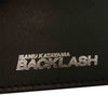ISAMUKATAYAMA BACKLASH イサムカタヤマバックラッシュ 383-06 オイルクロコ カードケース 名刺入れ ブラック系【極上美品】【中古】