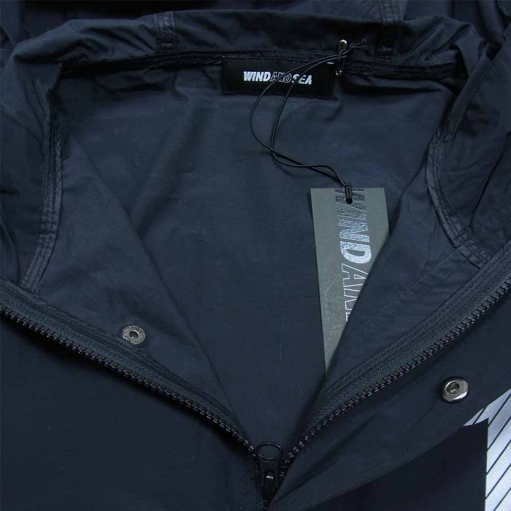 WIND AND SEA ウィンダンシー WDS-JK-24 FIELD SHELL PARKA / COYOTE フィールド シェル パーカー コヨーテ ブラック系 S【中古】