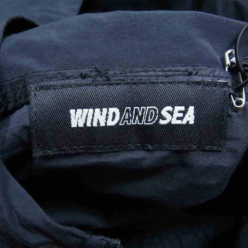 WIND AND SEA ウィンダンシー WDS-JK-24 FIELD SHELL PARKA / COYOTE フィールド シェル パーカー コヨーテ ブラック系 S【中古】
