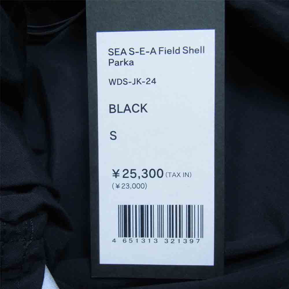 WIND AND SEA ウィンダンシー WDS-JK-24 FIELD SHELL PARKA / COYOTE フィールド シェル パーカー コヨーテ ブラック系 S【中古】