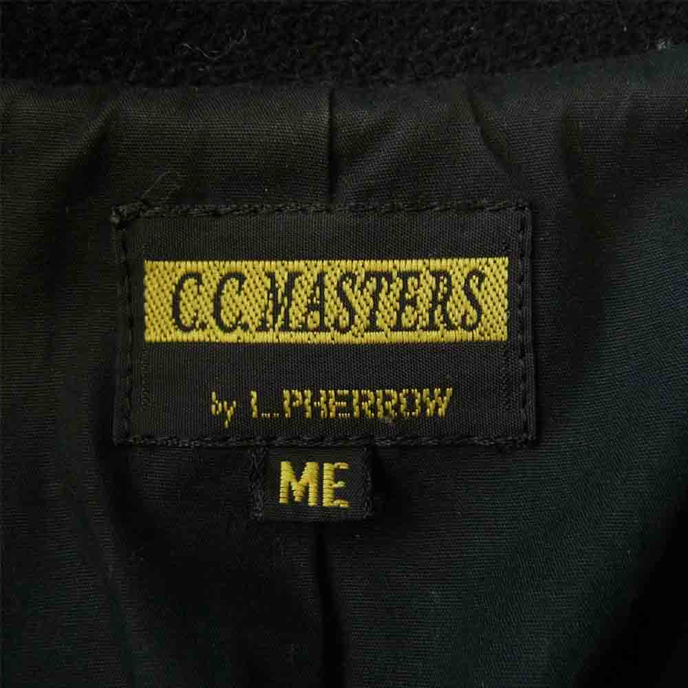 C.C.MASTERS シーシーマスターズ Pherrow's フェローズ ベトジャン 龍 鷲 刺繍 スーベニア ジャケット  ブラック系 ME【中古】