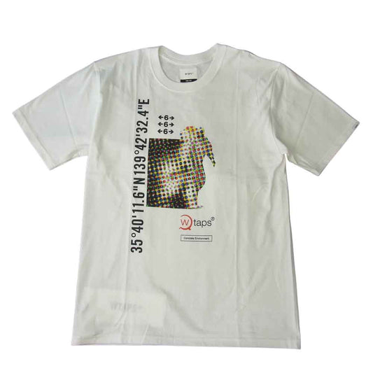 WTAPS ダブルタップス 20SS 201PCDT-ST12S DCLXVI S/S TEE 半袖 Tシャツ ホワイト系 2【新古品】【未使用】【中古】