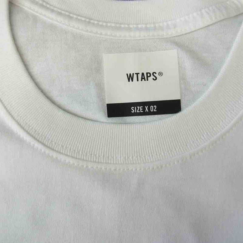 WTAPS ダブルタップス 20SS 201PCDT-ST12S DCLXVI S/S TEE 半袖 Tシャツ ホワイト系 2【新古品】【未使用】【中古】