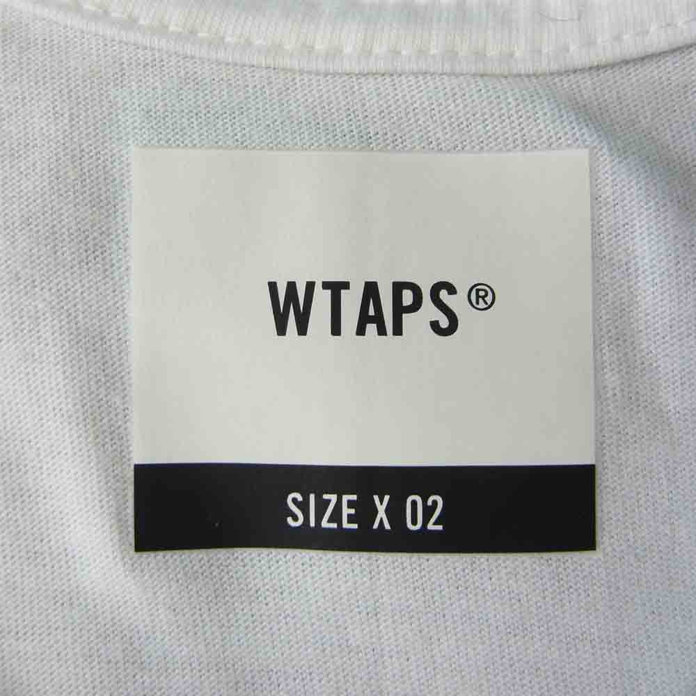 WTAPS ダブルタップス 20SS 201PCDT-ST12S DCLXVI S/S TEE 半袖 Tシャツ ホワイト系 2【新古品】【未使用】【中古】