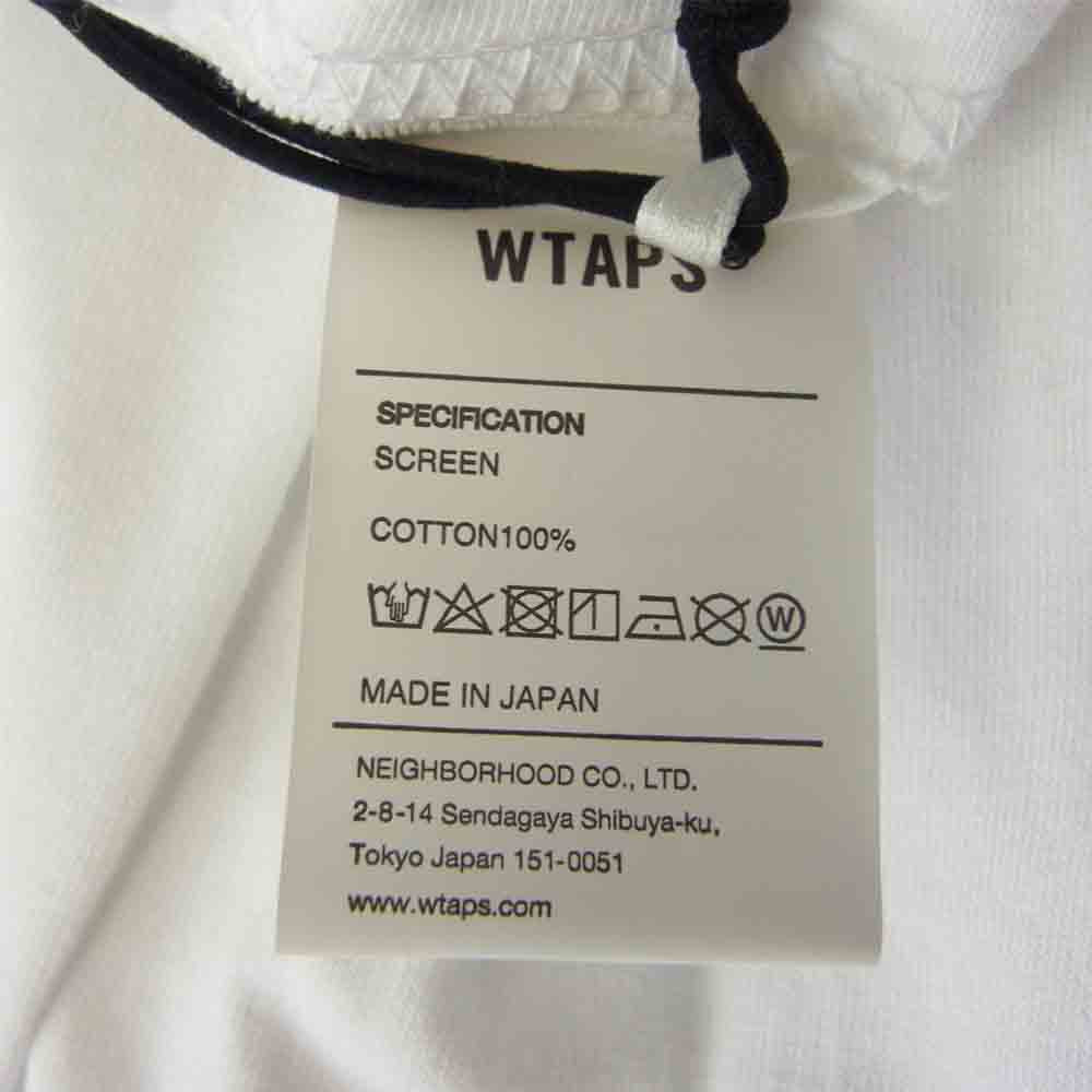 WTAPS ダブルタップス 20SS 201PCDT-ST12S DCLXVI S/S TEE 半袖 Tシャツ ホワイト系 2【新古品】【未使用】【中古】