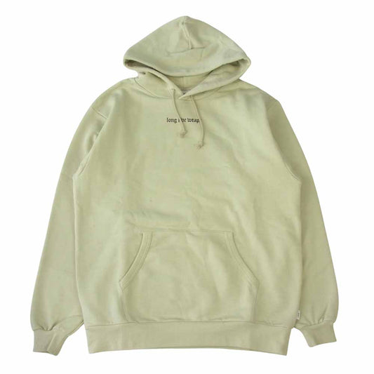 WTAPS ダブルタップス 21AW 212ATDT-HP01S LLW long live wtaps バックプリント プルオーバー パーカー ベージュ系 3【新古品】【未使用】【中古】