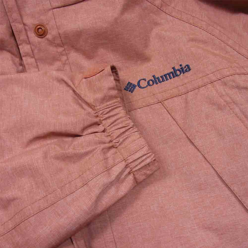 Columbia コロンビア PL2954 バーティカル グライド ジャケット 赤橙系 XL【中古】