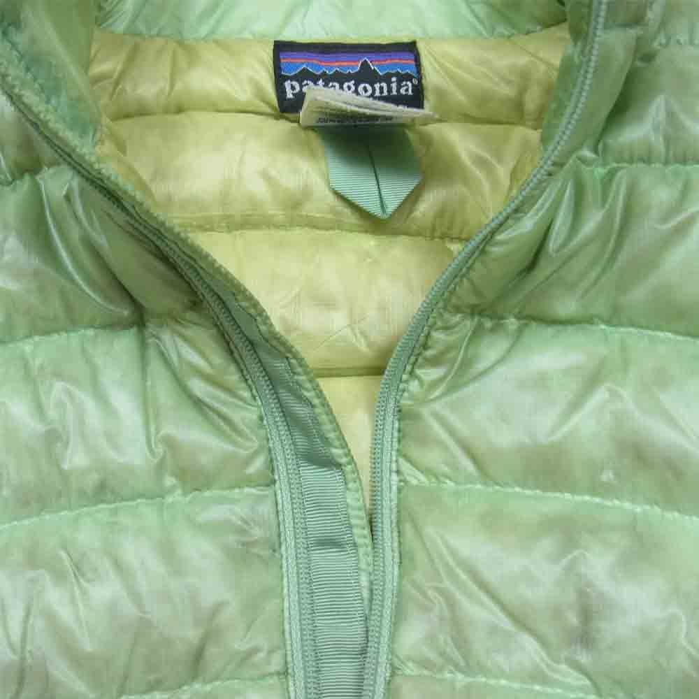 patagonia パタゴニア 07SS 84625 ダウン ベスト ダウンベスト ライトグリーン系 S【中古】